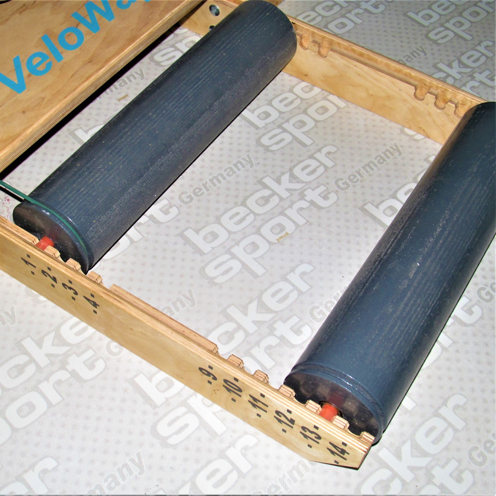 VeloWay Plus von Beckersport-Germany (BSG 28980) mit großem Trittbrett, massiven Rollen und Sicherheitsgriff Radgröße von 14 bis 29 Zoll – Bild 10
